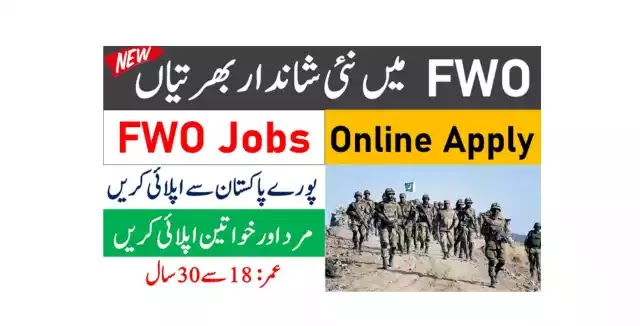 Frontier Works Organization (FWO) Jobs 2023 | Pk24Jobs