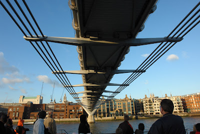 Underneath the Millenium Bridge