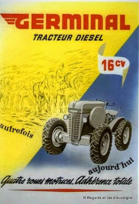 Tracteur agricole ancien