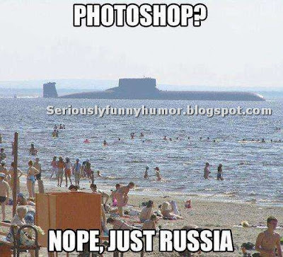 Photoshop? Nope, just Russia