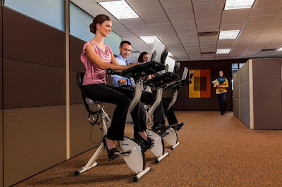 FitDesk Desk Exercise Bike, Lets You Work While Exercising