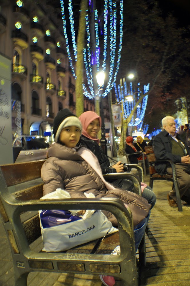 malam di la ramblas, barcelona