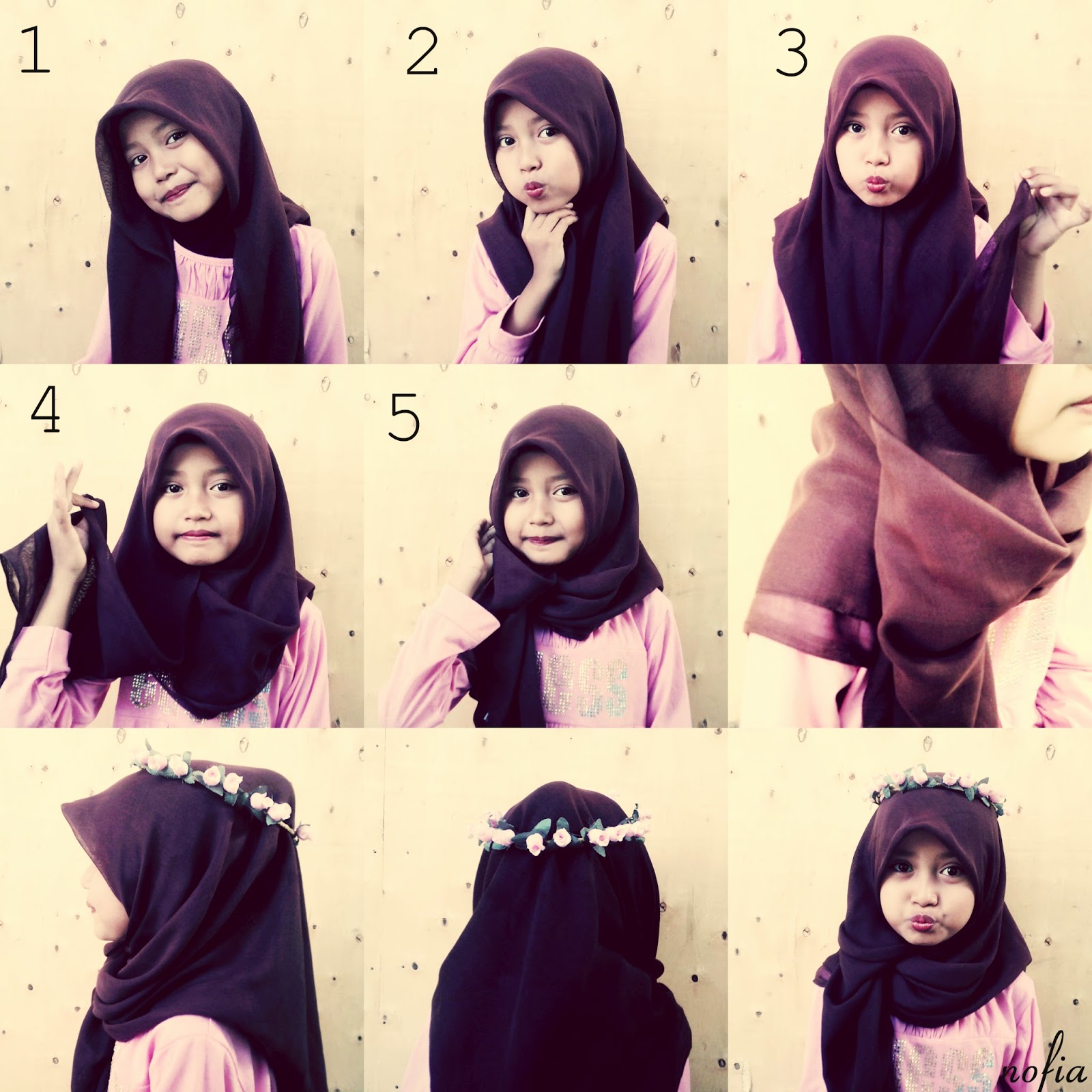 Tutorial Hijab Segi Empat Simple Anak Remaja Kumpulan Hijab