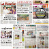 Primeras planas de diarios nacionales septiembre 20 del 2013