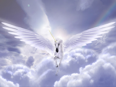 Unicorn white horse Wings wallpapers