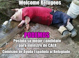 Podemos postula su mejor candidato para ministro de CAER, comisión de ayuda española al refugiado