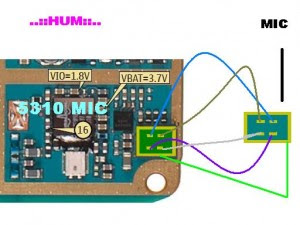 5310, mic ic jumber, MIC JUMPER, Mic Microphone Ways Problem, MIC WAYS