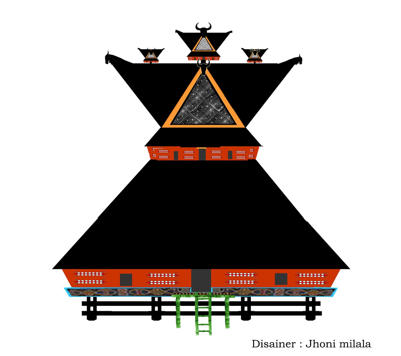 Gambar Kartun Rumah Adat Bali. gambar dan nama rumah adat 