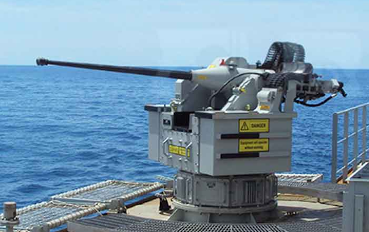 KRI Surik 645 Installed Seahawk Cannon MSI-DS LW30M A1