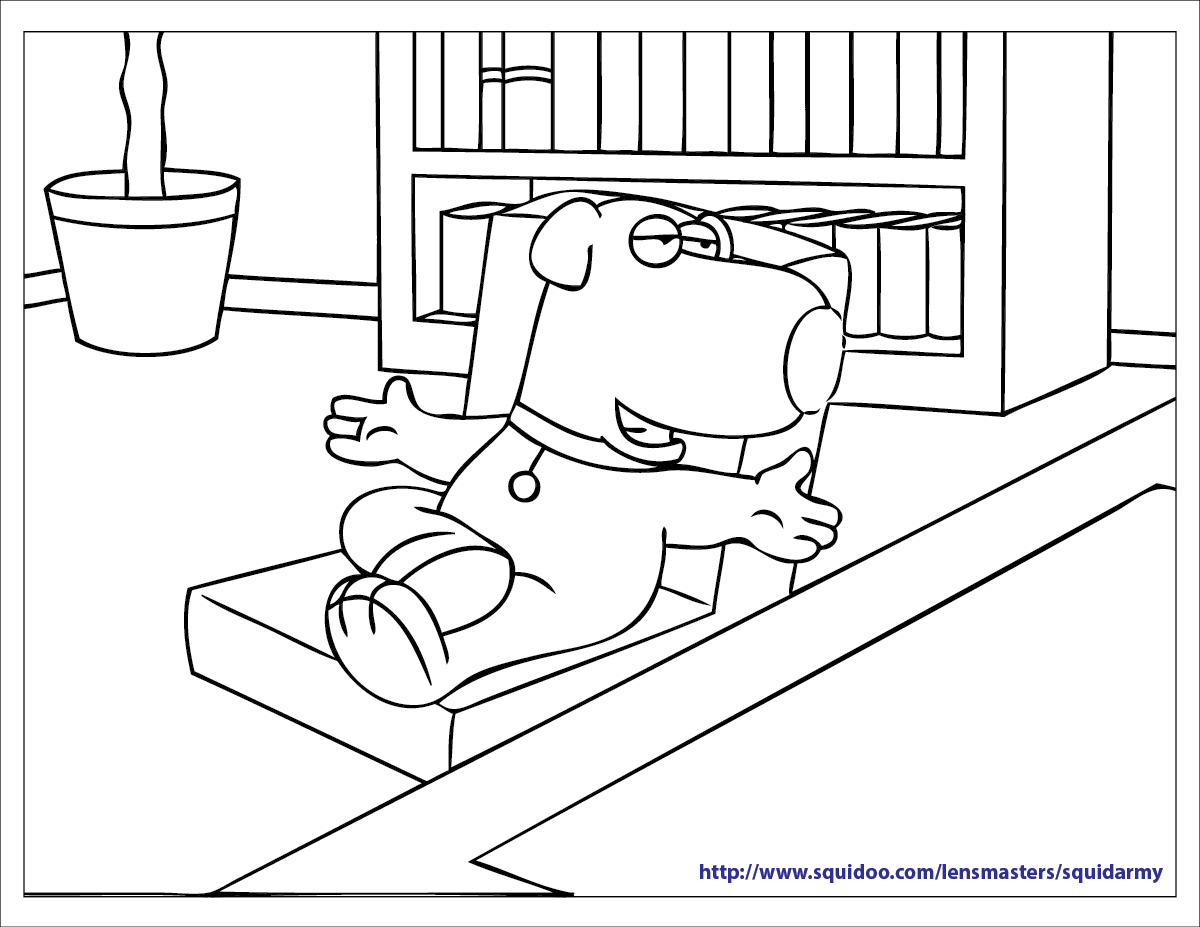 family guy coloring pages 6