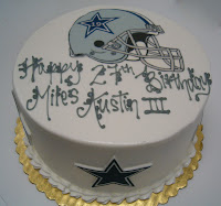 Birthday Cakes Dallas on Dallas Cowboy Football Player Asking If I Could Make A Birthday Cake