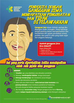  Desain  Poster  kesehatan tentang gangguan kejiwaan cdr  