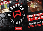 Get 1500 Points for Joining Marlboro Rewards Program