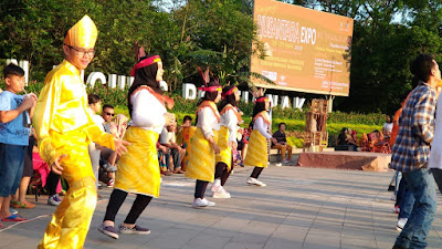 Ada 300an peserta di Pontianak Menari