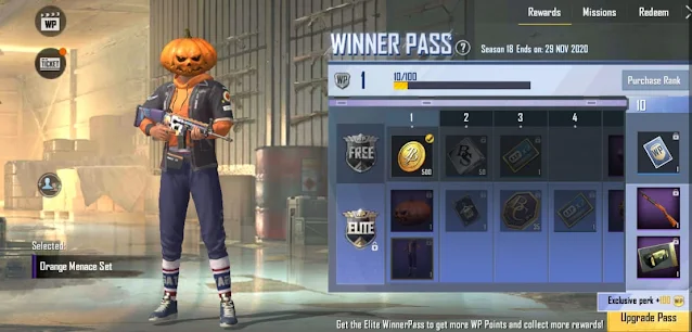 PUBG Lite Winner Pass Season 18 released check out all rewards here