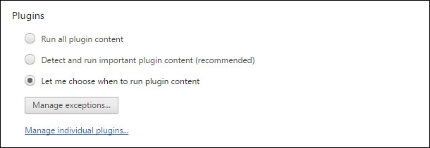 Disable images