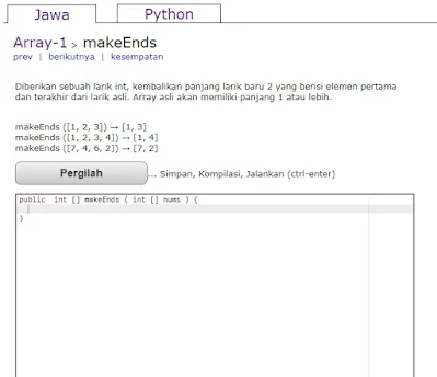 contoh soal codingbat