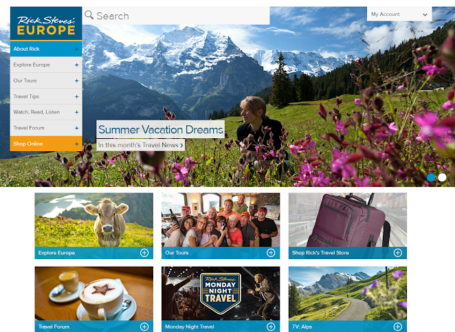 Rick Steves Website