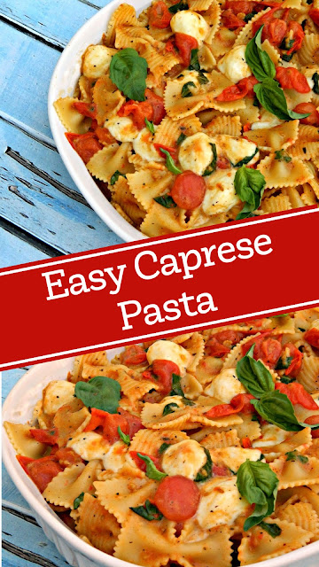 Easy Caprese Pasta