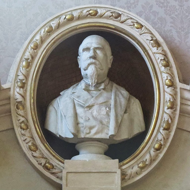 Busto di Enrico Mayer, Palazzo Comunale, Livorno