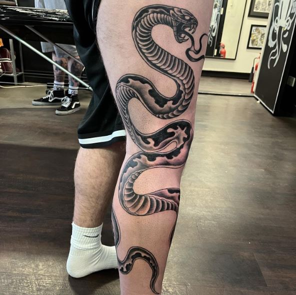 60 tatuagens de cobras para aqueles que adoram um pouco de ousadia