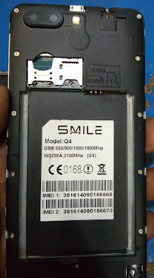 Smile Q4 (GX) Firmware Flash File MT6580 (All Version) Download