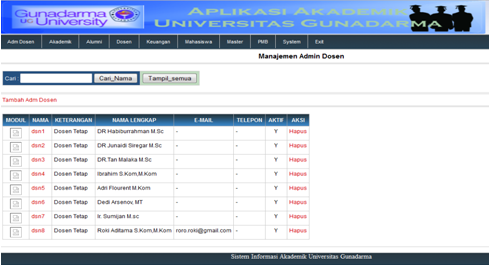 Terlihat Seperti Blog: Contoh Web Sistem Informasi Akademik