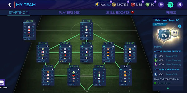 Cara Meningkatkan Chemistry FIFA Mobile