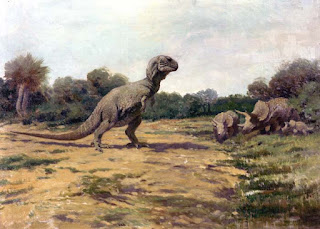 T. rex eski duruş