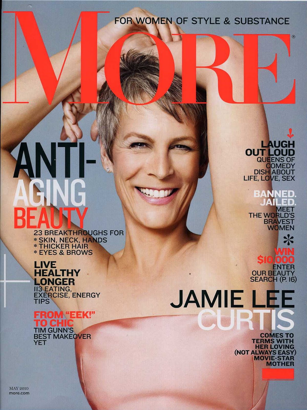 jamie lee curtis more magazine