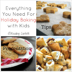 Everything you need for holiday baking with kids from Reading Confetti