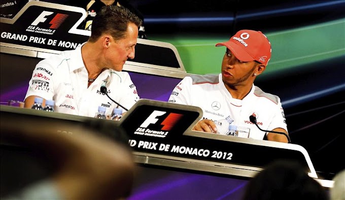 Hamilton reemplaza a Schumacher en Mercedes....