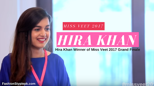 Hira khan - Miss Veet 2017