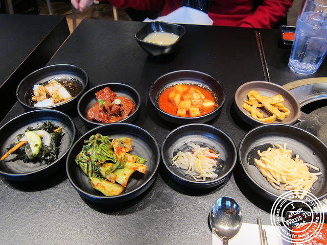 Image of Banchan at Miss Korea BBQ in Koreatown NYC, New York