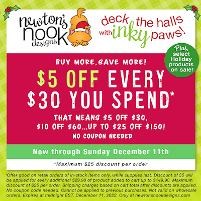 10th Annual Deck the Halls w/ Inky Paws Blog Hop w/ Newton's Nook Designs SALE 2022