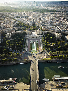 Pont d'léna. Espladade du Trocadéro. París, Francia