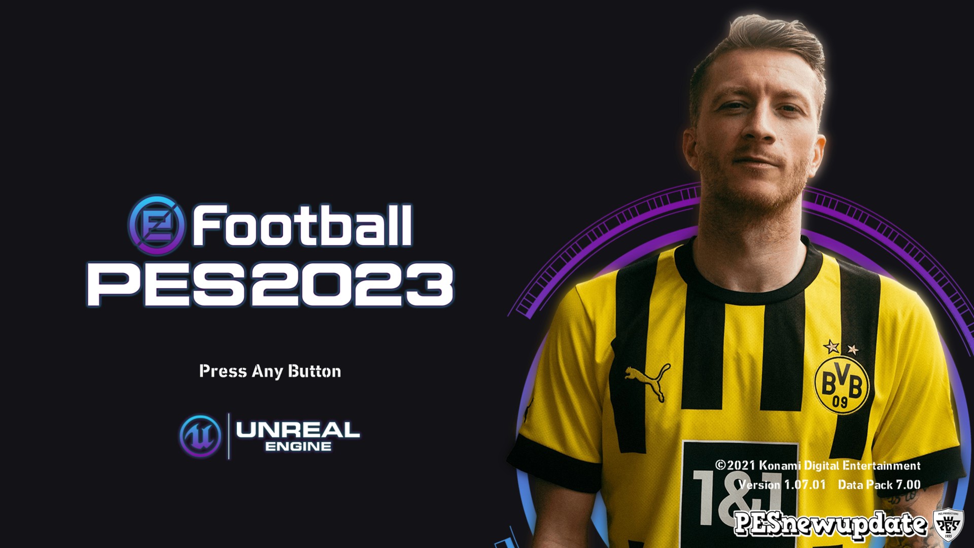 eFootball 2023 SEASON 1 CONCEPT V2 Menu by PESNewupdate ~
