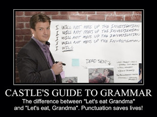 Guía de gramática de Richard Castle