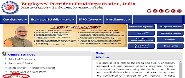 Link Aadhaar to EPF (UAN) account online without login