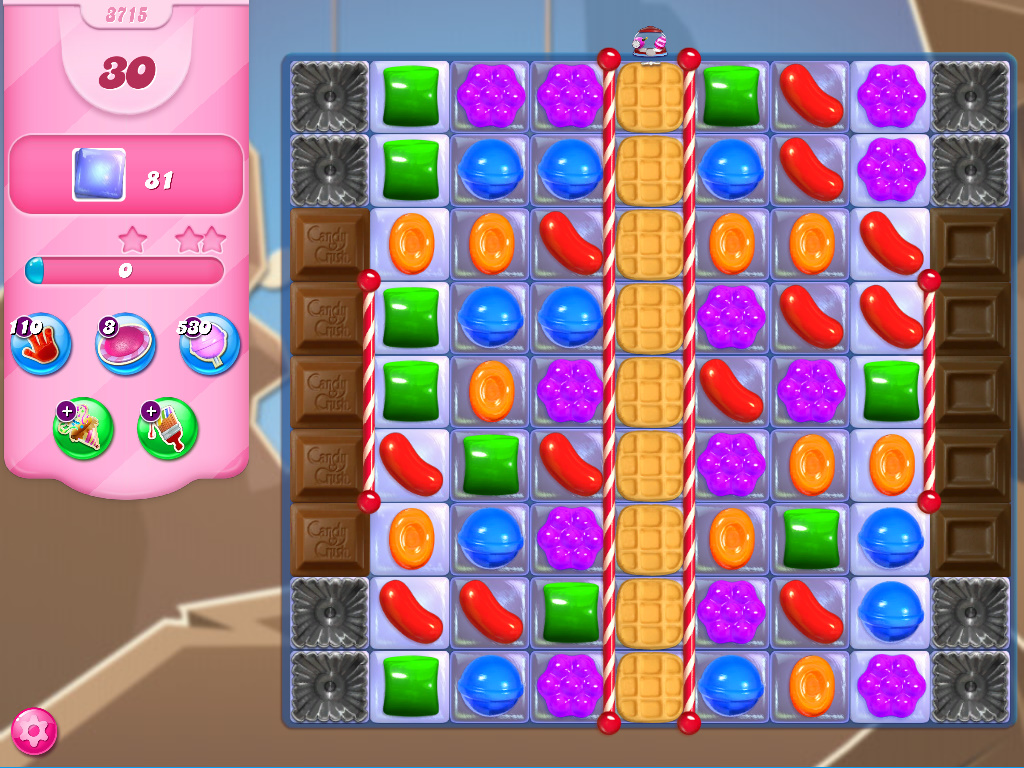 Candy Crush Saga level 3715