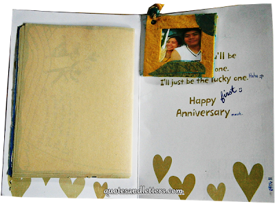 monthsary letter
