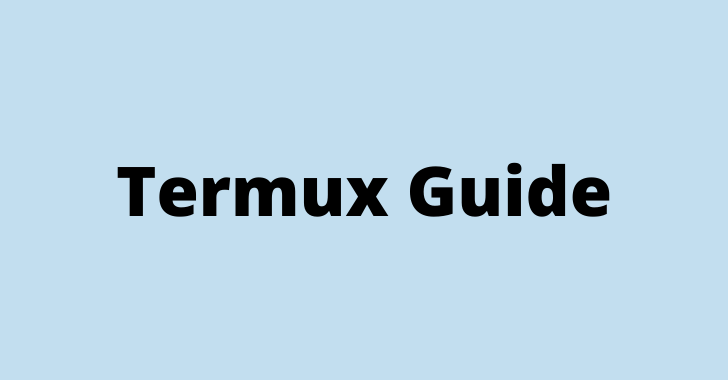 Termux guide