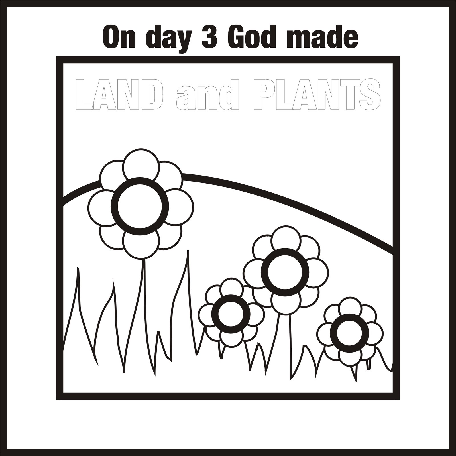 Download Coloring Page For God&#039;s Creation - 58+ SVG File for Silhouette for Cricut, Silhouette and Other Machine