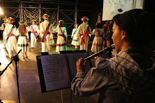 Exhibición de danzas de Ibarra-Kaldu, Erreka-Ortu y Laguntasuna