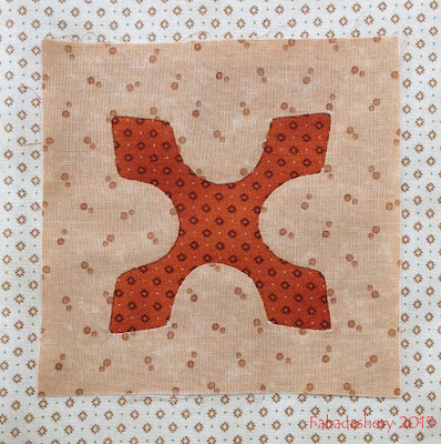 Dear Jane Quilt - Block D3 Jason's Jacks