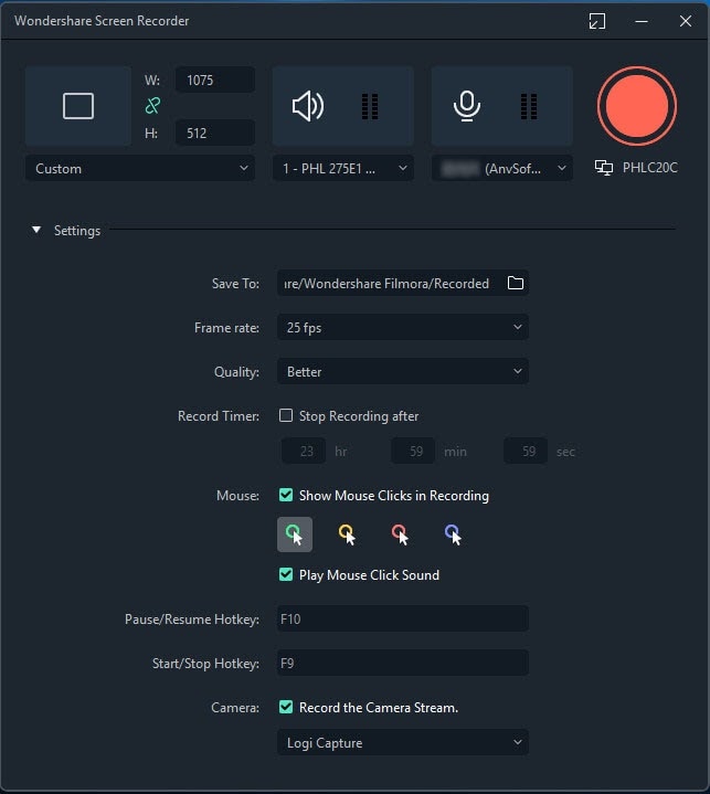 screen recorder wondershare filmora