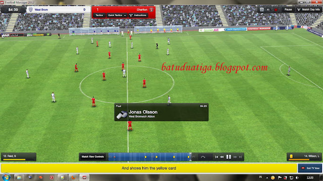Membuat Tampilan Football Manager 2012 Tidak Fullscreen
