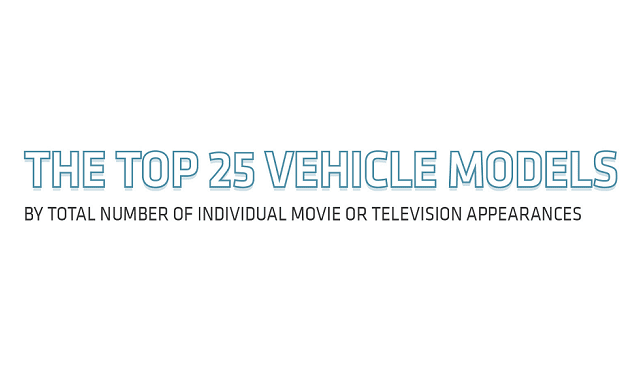 The Top 25 Vehicles Models