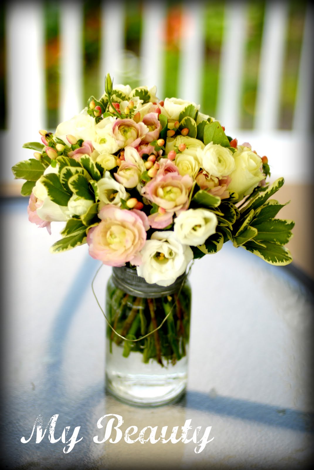 country wedding centerpieces