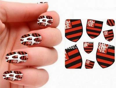 Unhas Decoradas do Flamengo